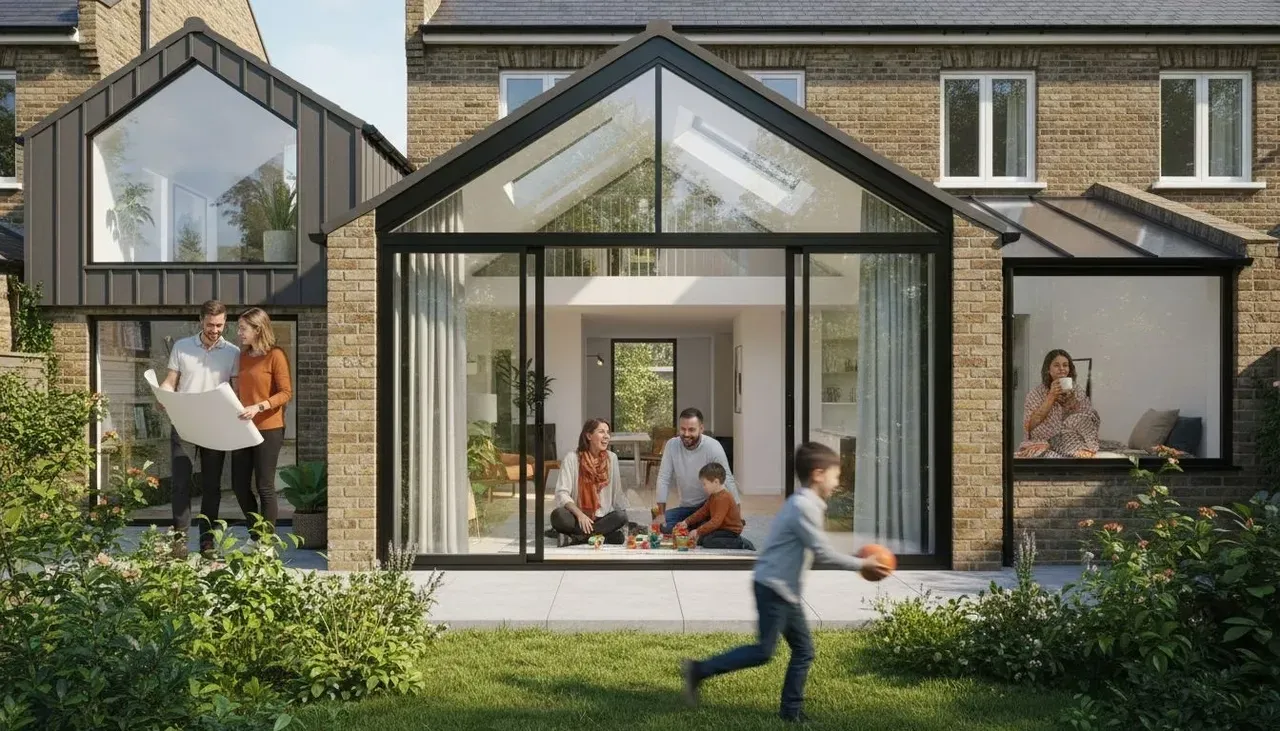 7 Inspiring Examples of Home Extensions for London Homes